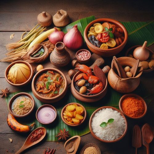 Authentic Kerala dishes