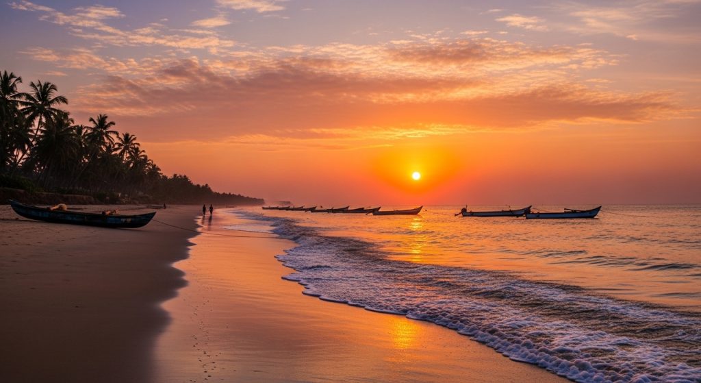 Marari Beach in Alleppey